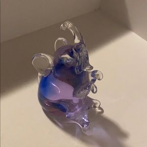 Purple crystal elephant
